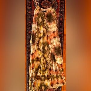 Reserved layered flowy maxi cami dress size medium new revolve Ssense farfetch